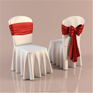 Durable Blanc ou Rouge <span class=keywords><strong>Lycra</strong></span> Spandex Couverture De <span class=keywords><strong>Chaise</strong></span> De <span class=keywords><strong>Mariage</strong></span> - Product Image 1