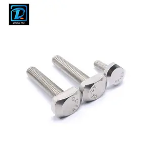 DIN787 UNS S30400 Stainless Steel T Hammer head bolt