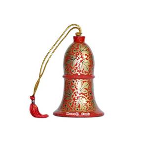 แสงสีฟ้าที่ทำด้วยมือตกแต่งต้นคริสต์มาสเครื่องประดับทำในอินเดียตกแต่งคริสต์มาส - Product Image 5