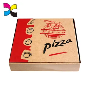 Big Factory Customized Laminated Corrugated Pizza Box with Printing