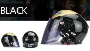 <span class=keywords><strong>Casco</strong></span> de Motocicleta YEMA <span class=keywords><strong>IRON</strong></span> <span class=keywords><strong>Man</strong></span>, Elegante, de Verano, con Doble Visera, Modelo YM-331 - Product Image 4