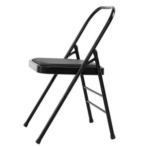 Silla de Metal con espalda al aire para Yoga, silla plegable de tubos de acero para Yoga - Product Image 3