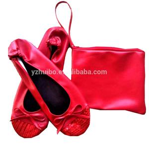 Lantejoulas brilhantes dobráveis bailarina com bolsa - Product Image 4