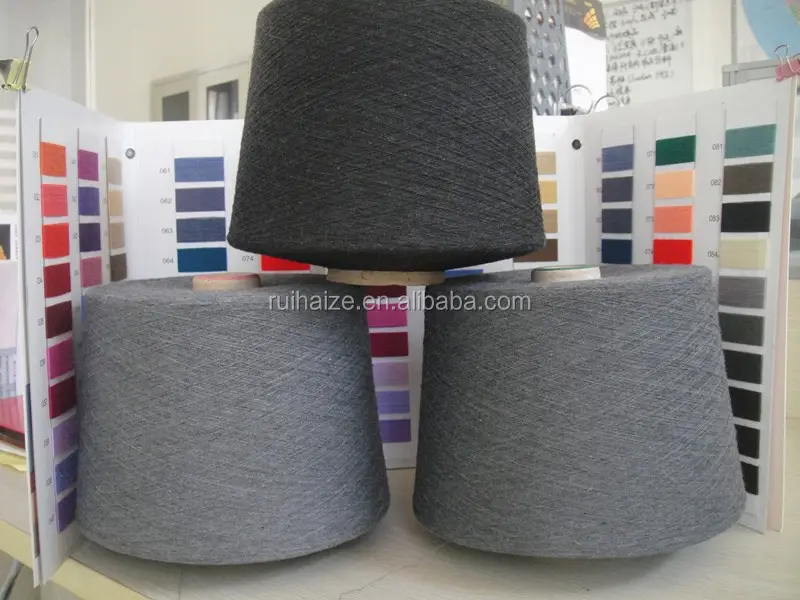 38s 50% polyester 50% cotton blended yarn for nike socks use