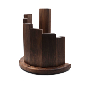Bloc à couteaux magnétique de nouvelle conception 2021 <span class=keywords><strong>pour</strong></span> une utilisation en <span class=keywords><strong>cuisine</strong></span>, bloc de rangement <span class=keywords><strong>pour</strong></span> couteaux en bambou et noyer, bloc à couteaux de <span class=keywords><strong>cuisine</strong></span> - Product Image 2