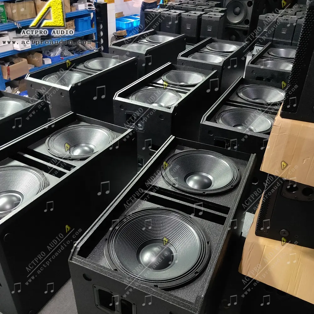 STX828S सक्रिय Subwoofer डबल 18 इंच वूफर Actpro Stx828s दोहरी 18 ''बास वक्ताओं STX828S आउटडोर शक्तिशाली Subwoofer