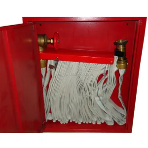 1.5" fire hose cabinet with American type hose reel rack