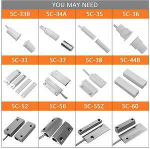 <span class=keywords><strong>Sensor</strong></span> de lengüeta magnético Interruptor de puerta Caja de zinc 5C-52 12V Sistema de seguridad para el hogar y el uso de la ventana de la casa - Product Image 5