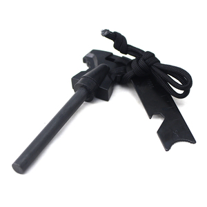 Kit de pompier de survie en plein air, tige de silex en magnésium avec <span class=keywords><strong>grattoir</strong></span> <span class=keywords><strong>à</strong></span> échelle - Product Image 2