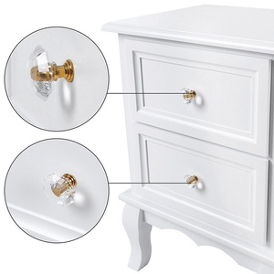 Bàn Cạnh Giường Ngủ Bằng Gỗ Cho Phòng Khách Với Hai Ngăn Kéo Bàn Cạnh Giường Sang Trọng - Product Image 5