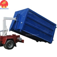 Camion de conteneur de petit pain de RHD Dongfeng 9 tonnes, poussoir de crochet, chariot élévateur 10cbm de crochet à vendre