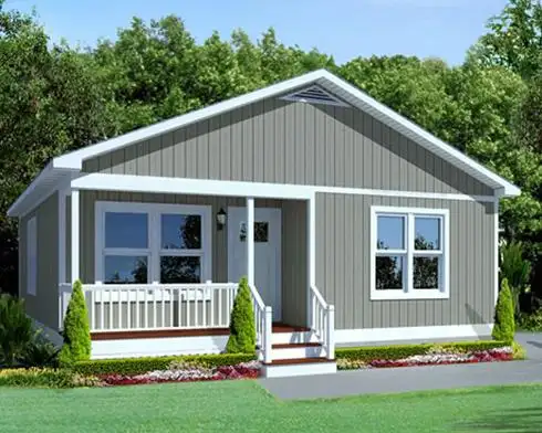 Hot Sale New Technology--Three Bedroom Prefab House Design Plan for export