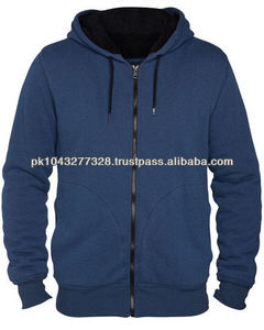 Sudaderas con capucha y sudaderas de lana de invierno para hombre Material de poliéster/algodón teñido liso Cómodo y elegante - Product Image 1