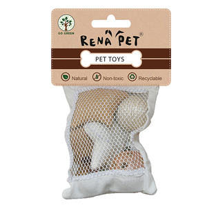 Set Cat Toy Valuable 6pcs Set Various Styles Natural Color Sisal Plastic Ball Cat Toy