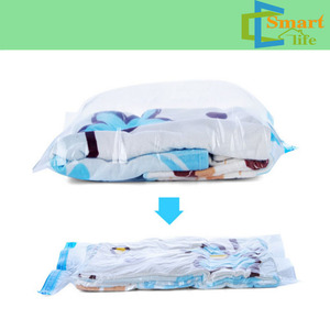 En plastique personnalisé imprimé <span class=keywords><strong>couette</strong></span> sacs de <span class=keywords><strong>rangement</strong></span> <span class=keywords><strong>sous</strong></span> <span class=keywords><strong>vide</strong></span> avec valve - Product Image 1