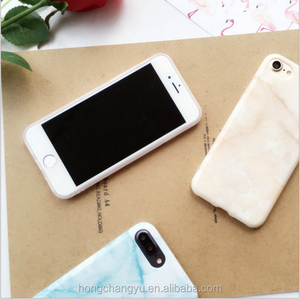 Moda Ultrafinos de mármol Liso caja del teléfono de silicona Caso Cubierta Trasera para el iphone 7 - Product Image 4