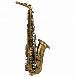 Tide Music Gold cognac Saxophone Alto - Product Image 1