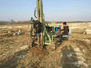 MZ130Y-2 פוטו שמש ספירלת ערימת rig/photovolataic ערימת נהג/מיני נייד ערימת קידוח Rig - Product Image 3
