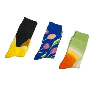 <span class=keywords><strong>Calcetines</strong></span> de algodón para hombre, calcetín personalizado, creativo, chino, para las cuatro estaciones - Product Image 4