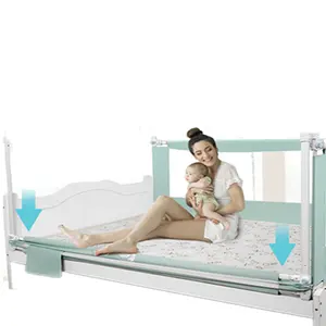 可调节婴儿床铁路孩子睡眠保护安全屏障导轨