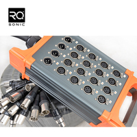 RQSONIC — câble Audio/serpent BS12-1604X-30M-100 pieds, 20 canaux, XLR, pour boîtier de scène