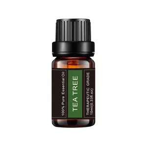 100% pure organic tea tree essential oil for acne leaves for skin and care support oem customized
