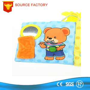 Bebé niños de mano durmiendo Teddy Rustling <span class=keywords><strong>libros</strong></span> de tela infantil - Product Image 6