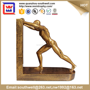 Nouvelle décoration <span class=keywords><strong>de</strong></span> résine Unique fait à la <span class=keywords><strong>main</strong></span> serre - livres et sexy homme statues serre - Product Image 3