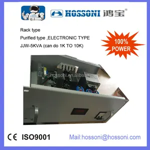 HOSSONI，机架式净化稳压器稳压器，JJW-5kva/5000VA，精度 +/-1%