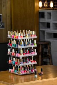 360 <strong>Rotating</strong> Clear Acrylic Nail Polish <strong>Display</strong> <strong>Stand</strong> - Product Image 3