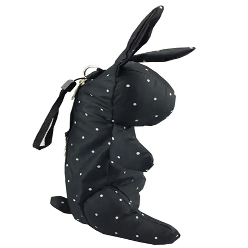 Маленький милый компактный карман 5 складных мини-мешок милый кролик зонтик с сумкой кролика