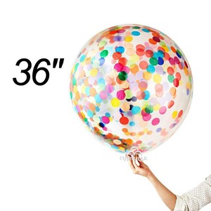 <span class=keywords><strong>Ballon</strong></span> à <span class=keywords><strong>confettis</strong></span> en latex, vente en gros, 12 pouces, 18 pouces, 36 pouces, or Rose, <span class=keywords><strong>confettis</strong></span> en latex propre - Product Image 4