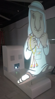 Présentateur virtuel 3d holographique, présentateur virtuel, pour hôtel, livraison gratuite