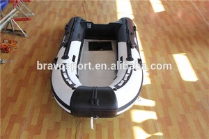Dériveur gonflable en caoutchouc de bateau de pêche pliant de la CE 1.2mm PVC 300 - Product Image 2