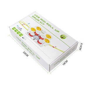 Đệm Thực Hành Đồ Chơi Âm Nhạc Dạng Cuộn Trống Ảo Linh Hoạt Với Chức Năng Midi Và Bộ Trống Trò Chơi Bằng Silicon Chất Liệu - Product Image 5