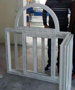 Upvc cửa sổ máy làm hồ sơ <span class=keywords><strong>pvc</strong></span> vòm uốn máy - Product Image 4