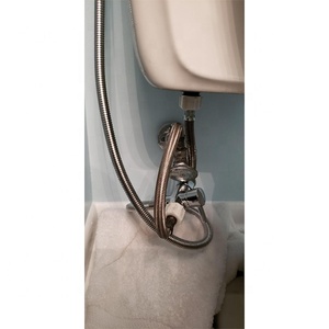Extension de tuyau Nzman de 9 pouces pour <span class=keywords><strong>bidet</strong></span> <span class=keywords><strong>TOTO</strong></span> C110/E200/S300/S400, 7/8 mâle vers 7/8 femelle, adaptateur de pulvérisateur de <span class=keywords><strong>bidet</strong></span> anti-fuite - Product Image 6