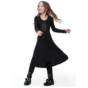 MIDDLE EAST 2pcs Muslim Skirt <strong>Abaya</strong> With Pant Suit Malaysia for 3years- 14year <strong>Girl</strong> OEM Service Children Polyester <strong>Girls</strong> Support - Product Image 5