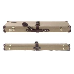 กล่องใส่ปืนแบบแข็งทำจากไม้หุ้มหนังและผ้าแคนวาสสุดคลาสสิก ขายดี อุปกรณ์ล่าสัตว์ยอดนิยม พร้อมซองปืน - Product Image 3