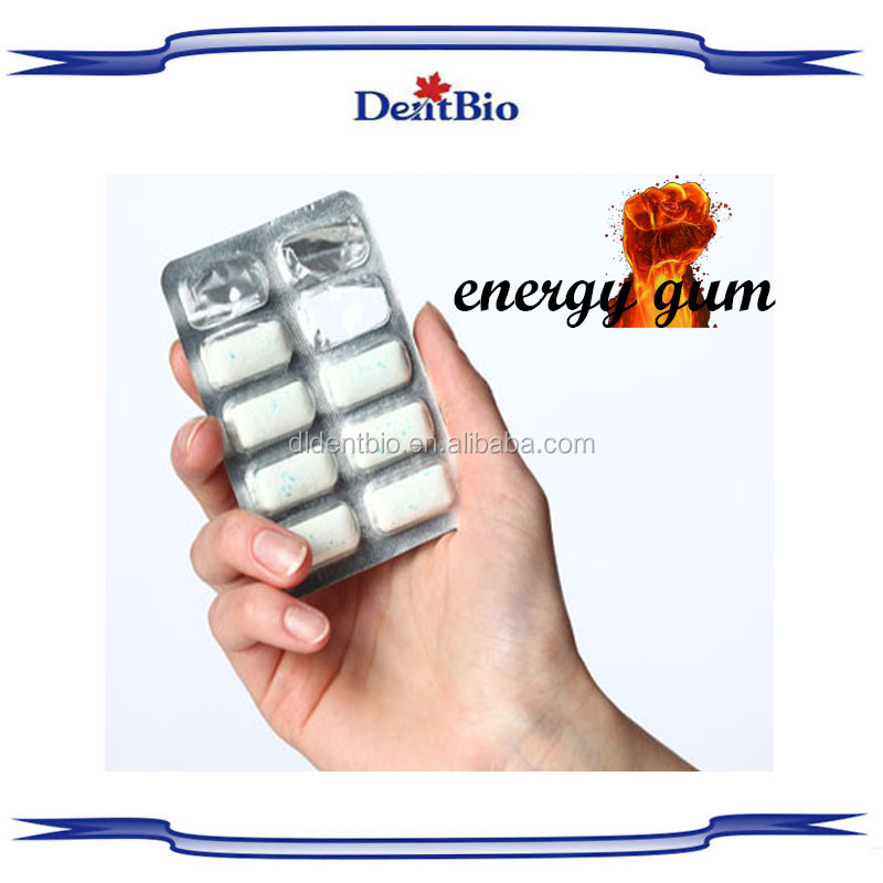 Guarana energia caffeina chewing gum caffeina gum in gomma