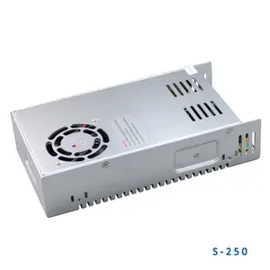 Enclosed Frame 24V S-250-24 Power Supply For Led Lamps