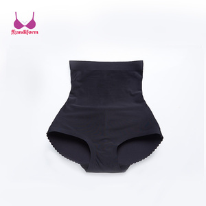 Gros Noir Très <span class=keywords><strong>Sexy</strong></span> Chaude Fille Culottes Sous-Vêtements Femmes Butt Lifter Rembourré <span class=keywords><strong>Culotte</strong></span> Enchanteur Corps Shaper Culottes - Product Image 2