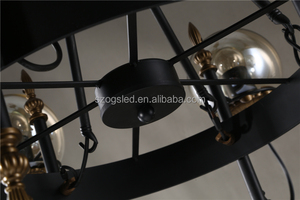 Decoraciones del partido de iluminación de la lámpara 6/8 cabezas de bola de cristal colgante luz - Product Image 6