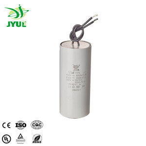 ตัวเก็บประจุ JY CBB60พร้อมสายตะกั่ว Sh UF 450V สำหรับมอเตอร์ AC - Product Image 6