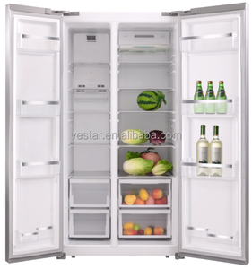 Geladeira de quatro portas, vintage, de alta qualidade, congelador profundo, gás <span class=keywords><strong>natural</strong></span>, refrigerador, quatro portas