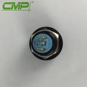 Metal veya plastik basma düğmesi 12mm su geçirmez mikro anahtarı