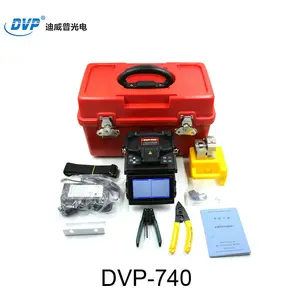 DVP-750 انصهار الألياف البصرية جهاز الربط الربط آلة