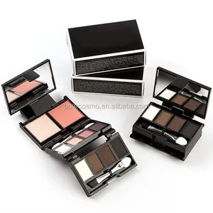 Private Label Eye Make-Up Kit Vouwen Kleine Formaat Eyeshadow Palette