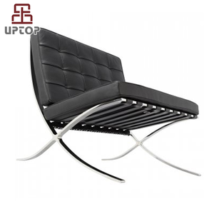 (SP-HC080) uptop Mies van der Rohe cuero esperando silla oficina - Product Image 5