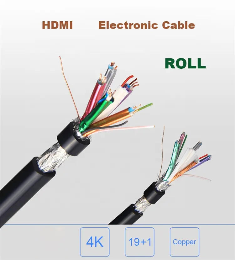 1,5 M 3M 5M 10M 15M 20M 30M 50M 100M con ethernet cable hdmi 1080P/4K/8K HDMI